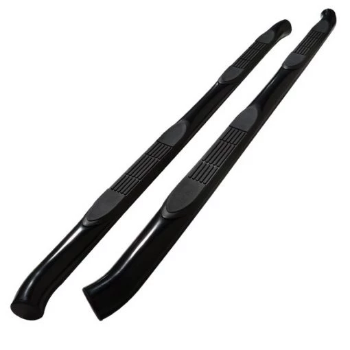 Spec-D Tuning 07-10 Acura Mdx 3 Inches Round Side Step Bar - Black 1 07-10 Acura Mdx 3 Inches Round Side Step Bar – Black