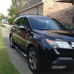 07-10 Acura Mdx 3 Inches Round Side Step Bar – Chrome Stainless