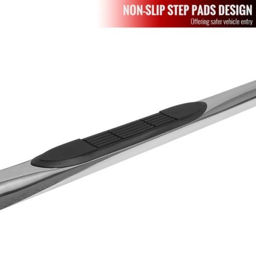 07-10 Dodge Nitro 3 Inches Round Side Step Bar Chrome