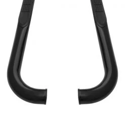 02-08 Dodge Ram 3in. Rd Stnless Finish Side StepBars, SSB3-RAM02RCBK-WB