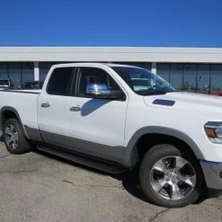 19-Up Dodge Ram 15 Quad Cab Side Step Bar-Glossy Black- 3 Inches