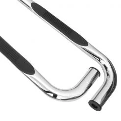98-01 Dodge Ram 3 Inches Round Side Step Bar Chrome – Quad Cab