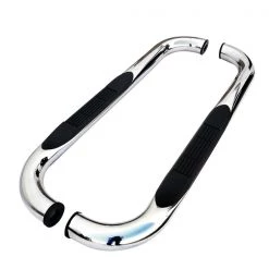 98-11 Ford Ranger 3 Inches Round Side Step Bar Chrome – Regular Cab