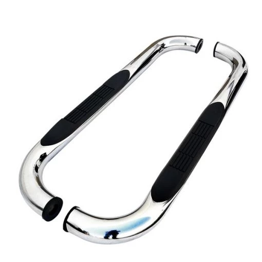98-11 Ford Ranger 3 Inches Round Side Step Bar Chrome – Regular Cab