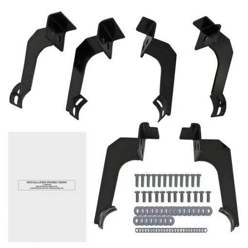 06-12 Honda Ridgeline 3in. Rd StnlessFnsh SideStepBars, SSB3-RGL05BK-WB