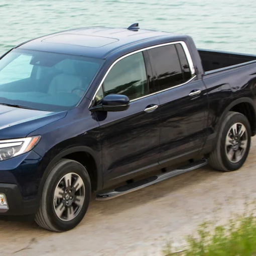 17-Up Honda Ridgeline 3 Inches Round Side Step Bar Chrome