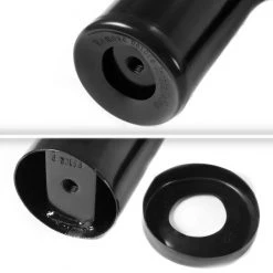 19-Up Chevy Silverado 15 Crew Cab Side Step Bar -Black-3 Inches