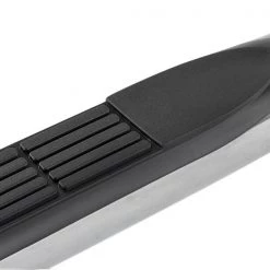 01-13 Chevrolet Silverado 3 Inch Round Stainless Finish Side Step Bars