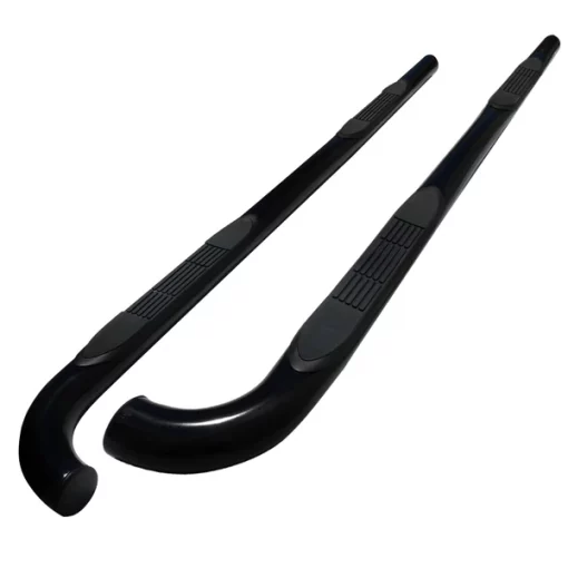 01-04 Toyota Tacoma 3 Inches Round Side Step Bar – Black -Double Cab