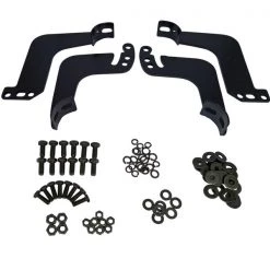 01-04 Toyota Tacoma 3 Inches Round Side Step Bar – Black -Double Cab