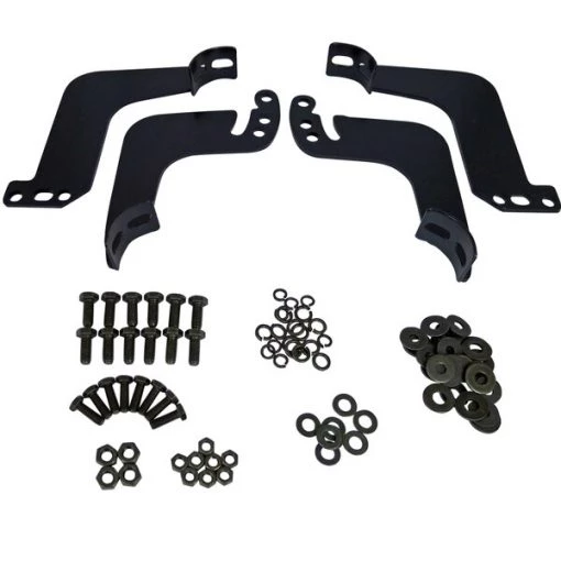 01-04 Toyota Tacoma 3 Inches Round Side Step Bar – Black -Double Cab