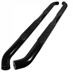 18-Up Jeep Wrangler Side Step Bar Black