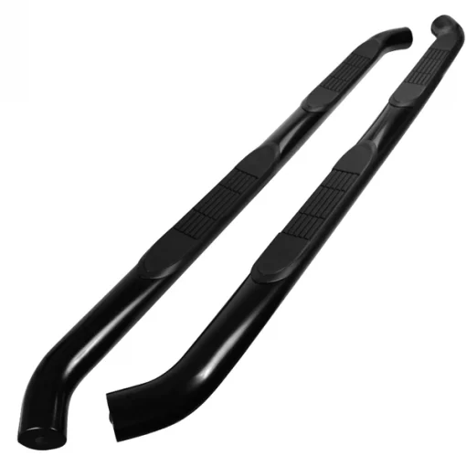 18-Up Jeep Wrangler Side Step Bar Black
