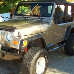 Spec-D Tuning 87-06 Jeep Wrangler 3in. Rd StnlessFnsh SideStepBars, SSB3-WRG87S2-WB 5 87-06 Jeep Wrangler 3in. Rd StnlessFnsh SideStepBars, SSB3-WRG87S2-WB