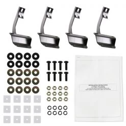 15-18 Ford F150 Super Cab Side Step Bar, SSB4-F15015SCBK-WB