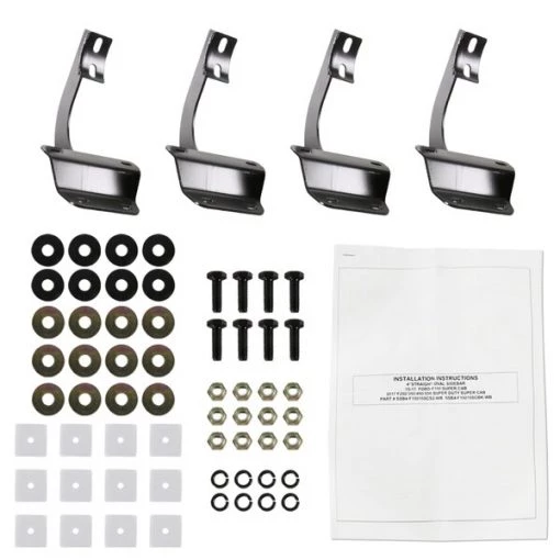 15-18 Ford F150 Super Cab Side Step Bar, SSB4-F15015SCBK-WB
