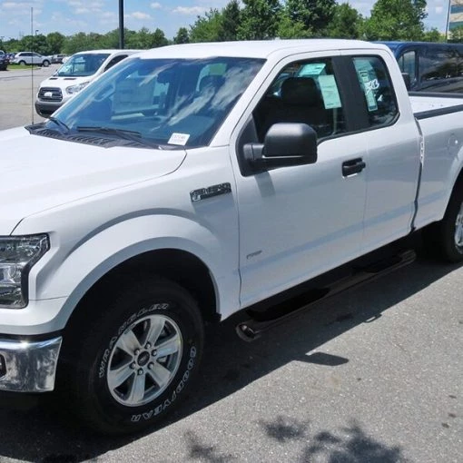15-18 Ford F150 Super Cab Side Step Bar, SSB4-F15015SCBK-WB