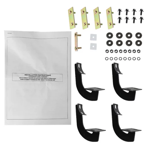 99-04 Ford F150 Super Cab Side Step Bar-Black