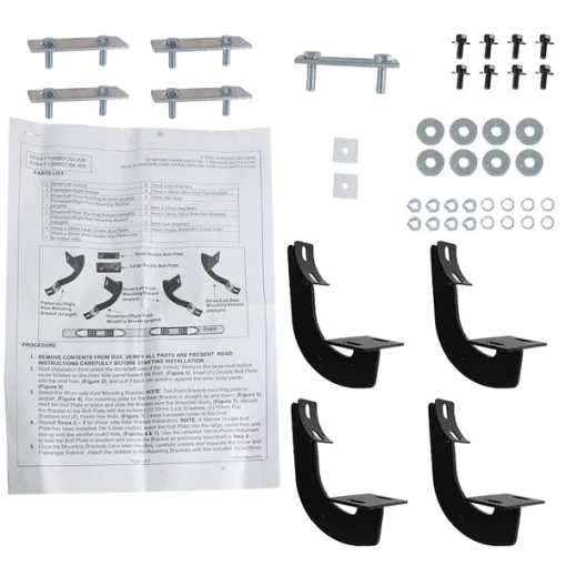 99-04 Ford F150 Super Cab Side Step Bar-Chrome
