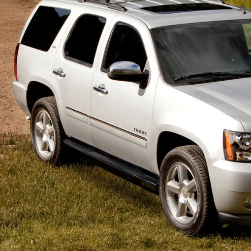 00-17 Chevrolet Tahoe 4" Side Step Bar-Black