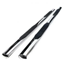 Spec-D Tuning 04-12 Nissan Titan 4in. OvalStnlessFnsh SdStepBars, SSB4-TIT04XCS2-WB