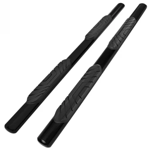18-Up Jeep Wrangler Oval Step Bar Black