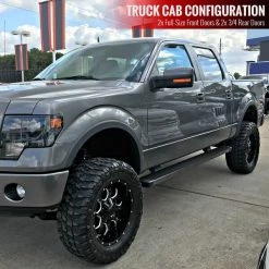 Spec-D Tuning 04-14 Ford F150 Running Board - Super Cab 6 04-14 Ford F150 Running Board – Super Cab