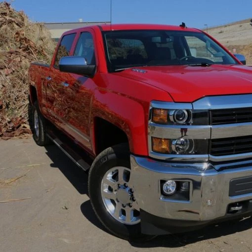 07-15 Chevrolet Silverado 5 Inch Side Step Bar Saber Style – Crew Cab