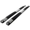 Spec-D Tuning 05-15 Toyota Tacoma 5 Inch Side Step Bar Saber Style - Double Cab