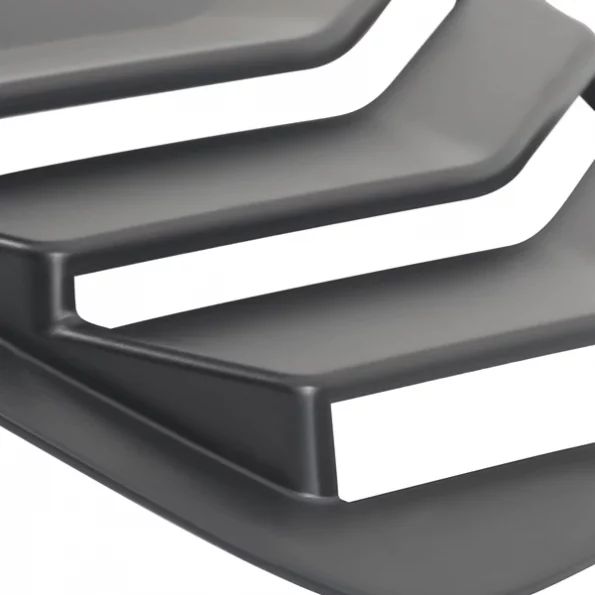 11-21 Dodge Charger Side Window Louvers Matte Black