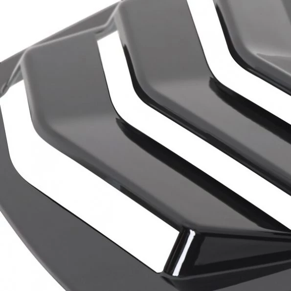11-21 Dodge Charger Side Window Louvers Glossy Black