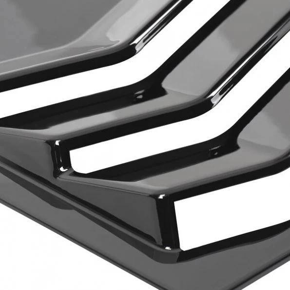 11-21 Dodge Charger Side Window Louvers Glossy Black