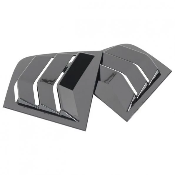 11-21 Dodge Charger Side Window Louvers Glossy Black