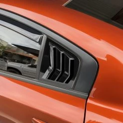 11-21 Dodge Charger Side Window Louvers Glossy Black