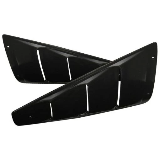 Spec-D Tuning 05-09 Ford Mustang Quarter Window Louver, WLUQ-MST05A 1 05-09 Ford Mustang Quarter Window Louver, WLUQ-MST05A