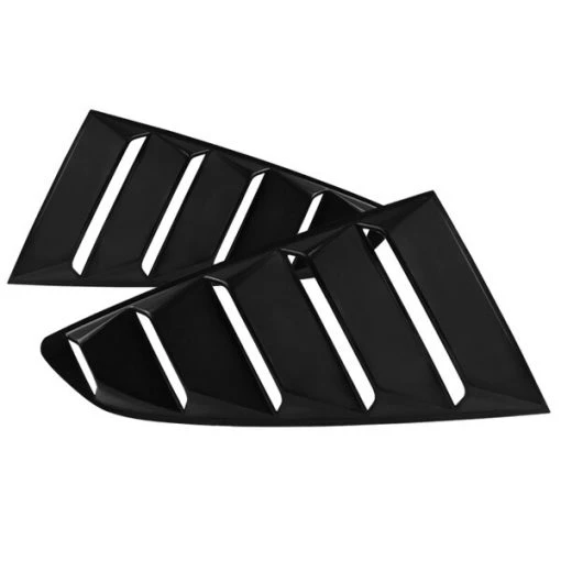Spec-D Tuning 15-Up Ford Mustang Quarter Window Louver 1 15-Up Ford Mustang Quarter Window Louver