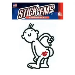 Stick Ems 6x8 Kiss My Butt Guy