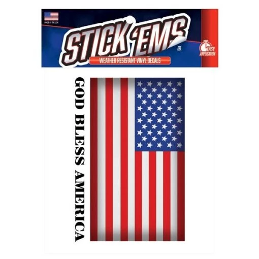 Stick Ems 6x8 God Bless America 1 6×8 God Bless America