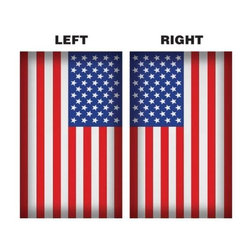 6×8 US Flag Right / Left Side