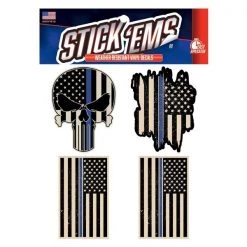 Stick Ems 6x8 Blue Line 4/sheet