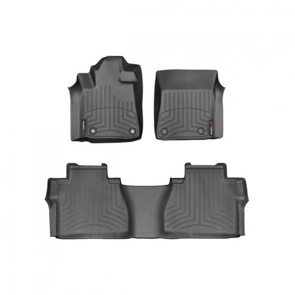 Weathertech Front and Rear Floorliners, 444081-447862 1 Front and Rear Floorliners, 444081-447862