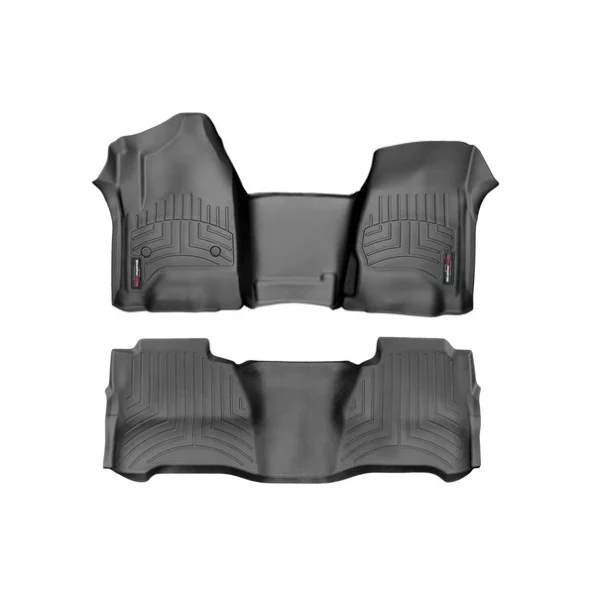 Weathertech Front and Rear Floorliners, 4411871-444192 1 Front and Rear Floorliners, 4411871-444192