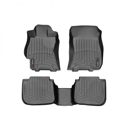 Weathertech Front and Rear Floorliners, 44708-1-2