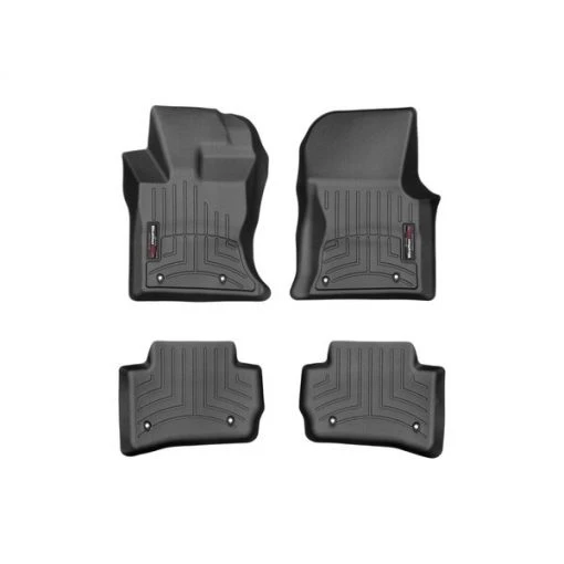 Weathertech Front and Rear Floorliners, 44963-1-2 1 Front and Rear Floorliners, 44963-1-2