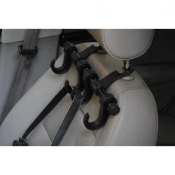 Headrest Multi-Hanger 4 Hook – Black