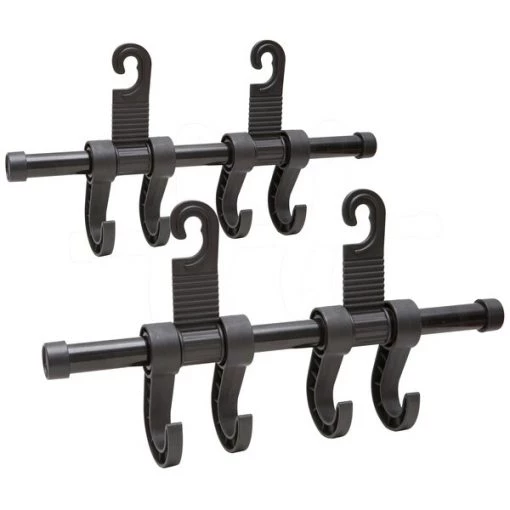 Headrest Multi-Hanger 4 Hook, PK 2