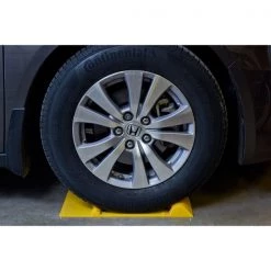 Maxsa Innovations Park Right Parking Mat Yellow 5 Park Right Parking Mat Yellow