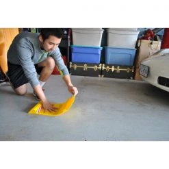 Maxsa Innovations Park Right Parking Mat Yellow 4 Park Right Parking Mat Yellow