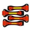 Segomo Tools 4 x Emergency Escape Safety Hammers w/Window Breaker, Seat Belt Cutter