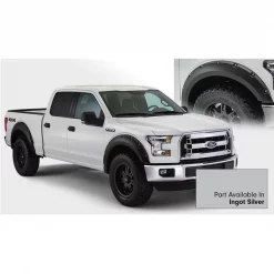 15-17 F150 POCKET STYLE FENDER FLARES – INGOT SILVER (UX)